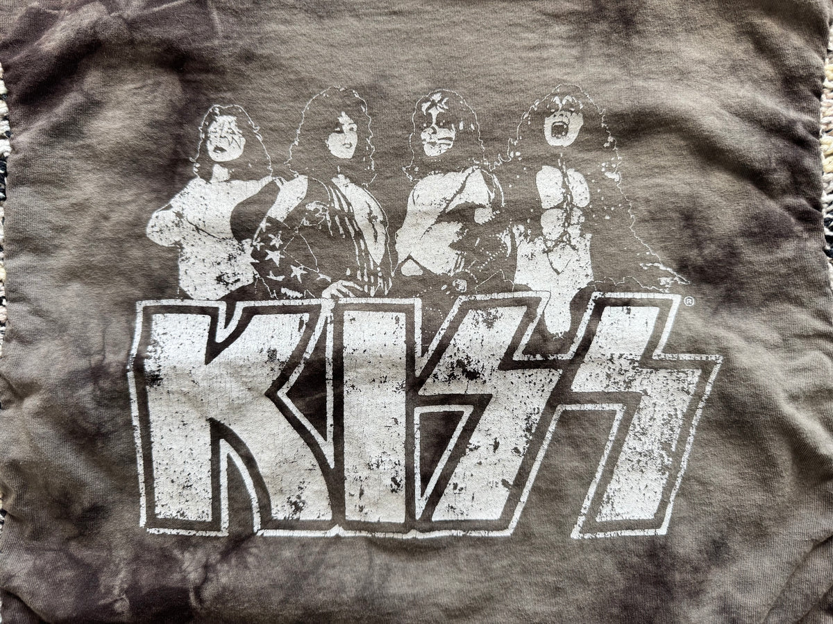 Kiss Crop T-Shirt - Size Small