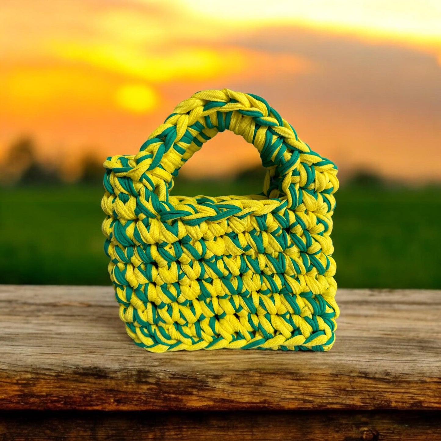 Eco-Chic Small 9"x9" Handbag