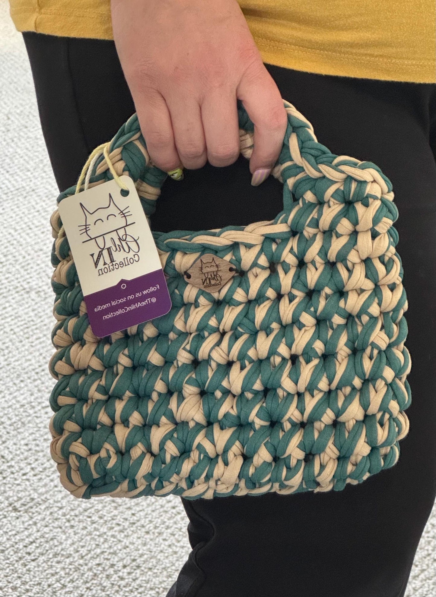 Eco-Chic Small 9"x9" Handbag