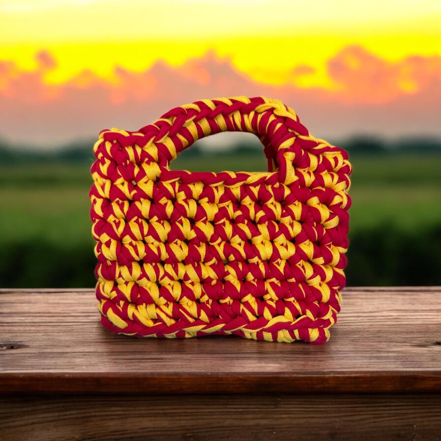 Eco-Chic Small 9"x9" Handbag