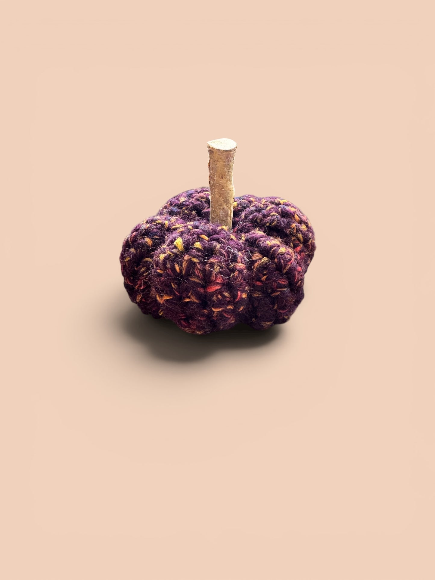Woodland Whimsy Crochet Pumpkin