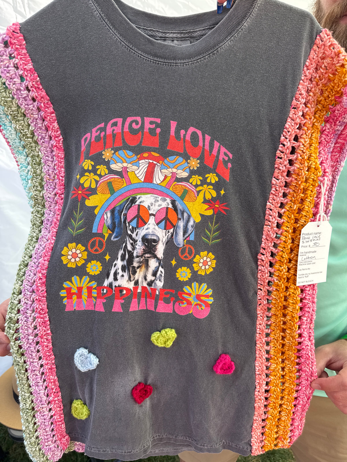 Peace, Love, Hippieness - Size Small