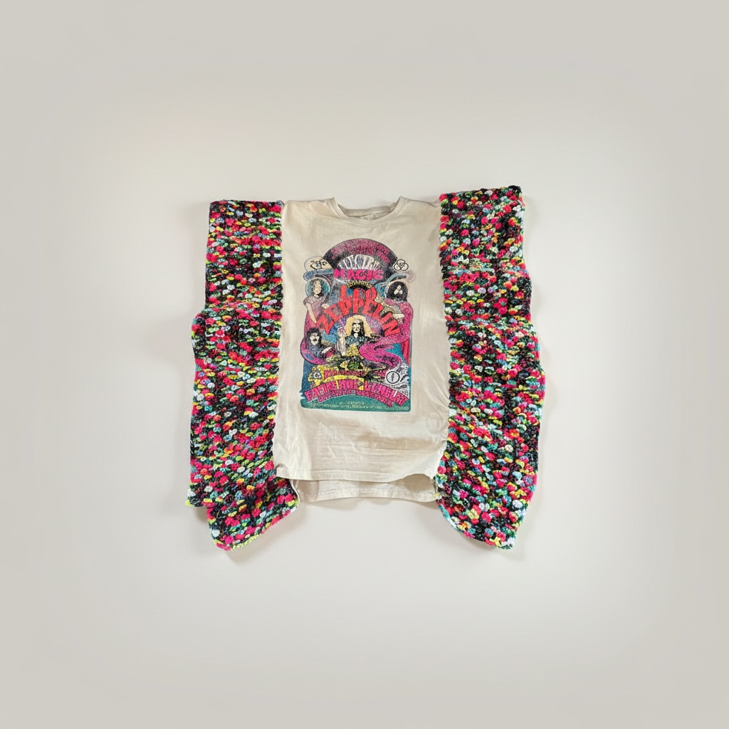 Led Zeppelin T-Shirt Poncho