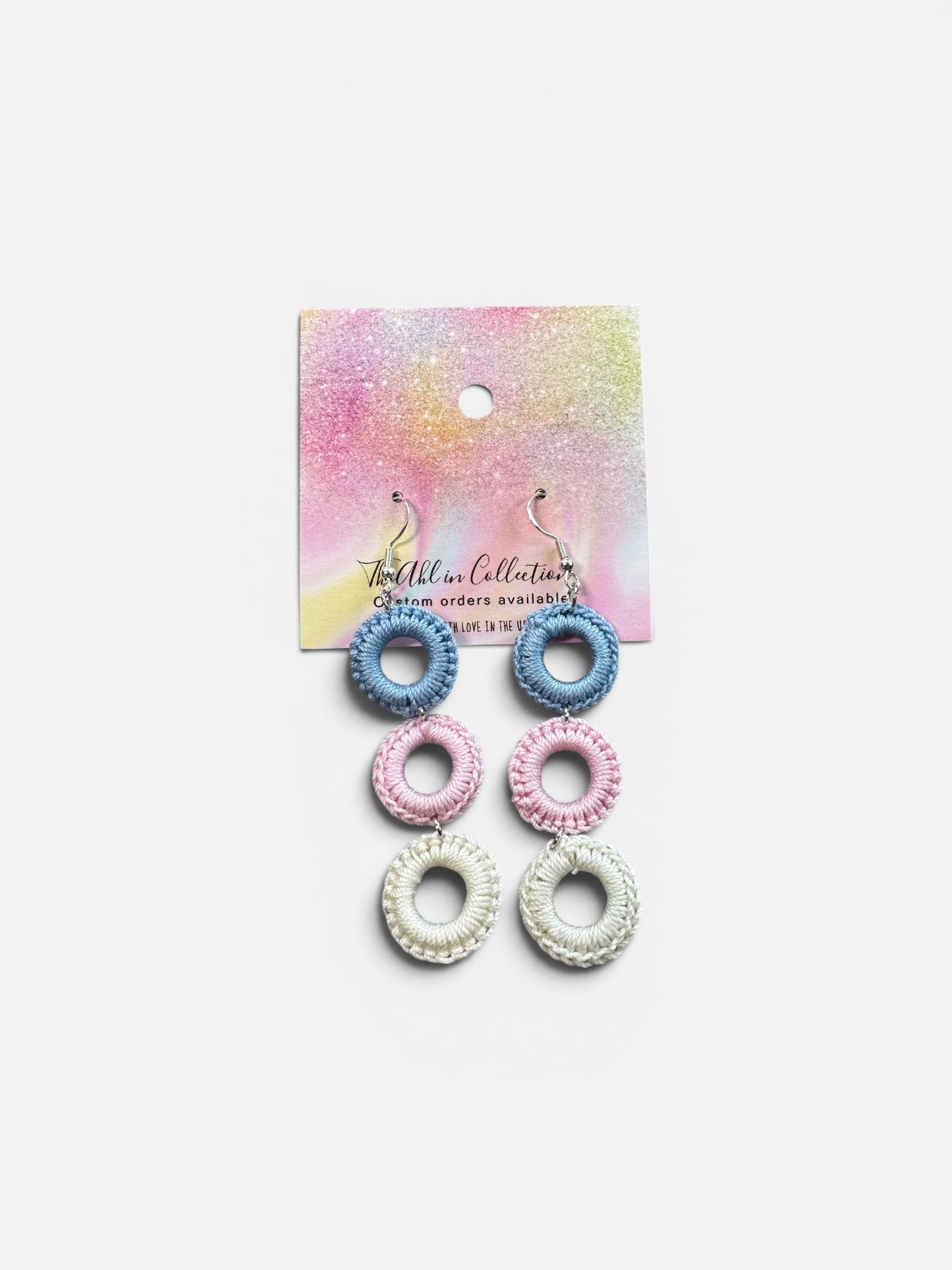 Pride Colors Dangle Earrings