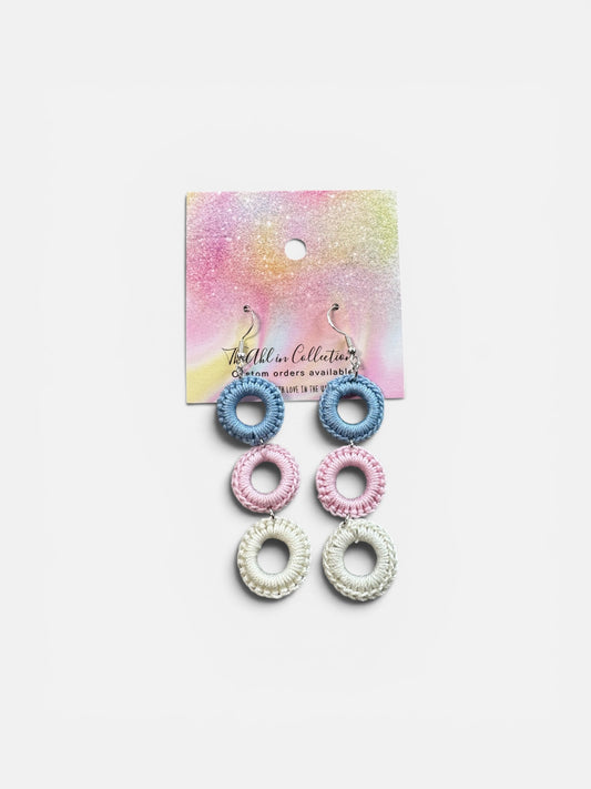Pride Colors Dangle Earrings
