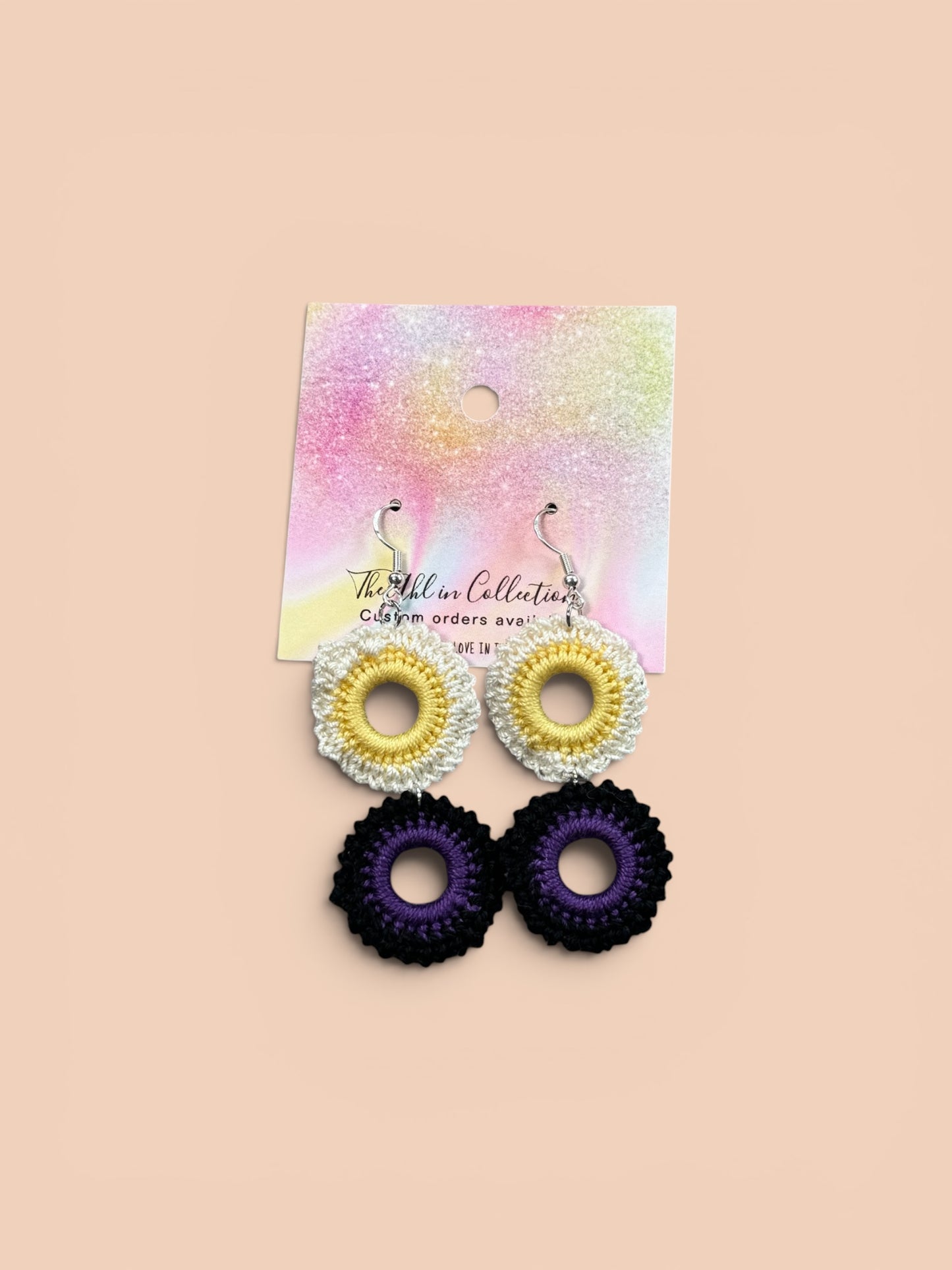 Pride Colors Dangle Earrings