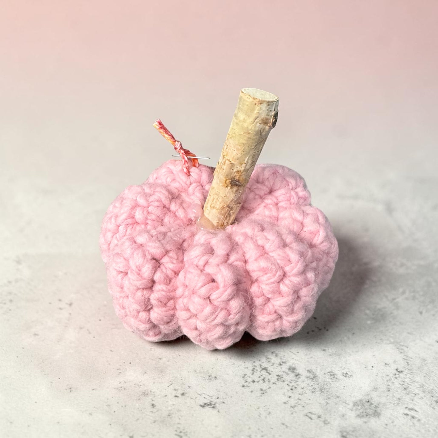Woodland Whimsy Crochet Pumpkin