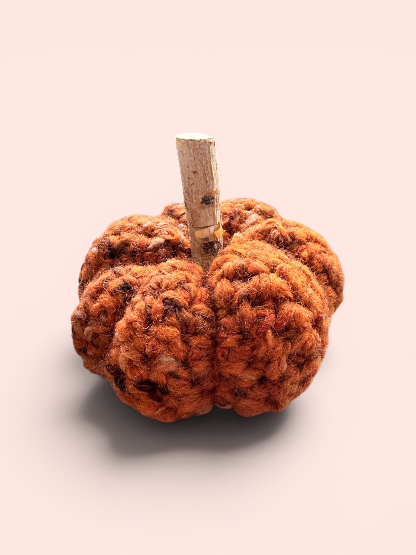 Woodland Whimsy Crochet Pumpkin