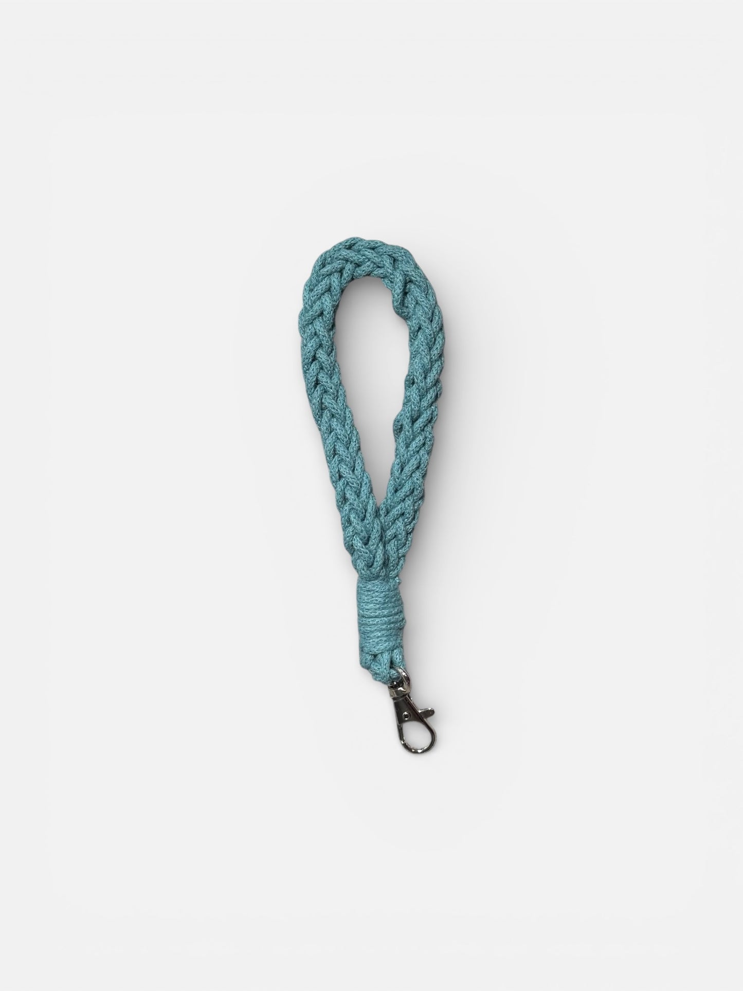 Cotton Braided Wristlet Strap
