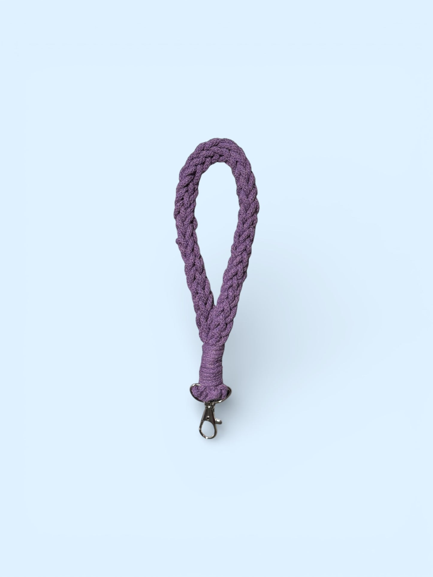 Cotton Braided Wristlet Strap