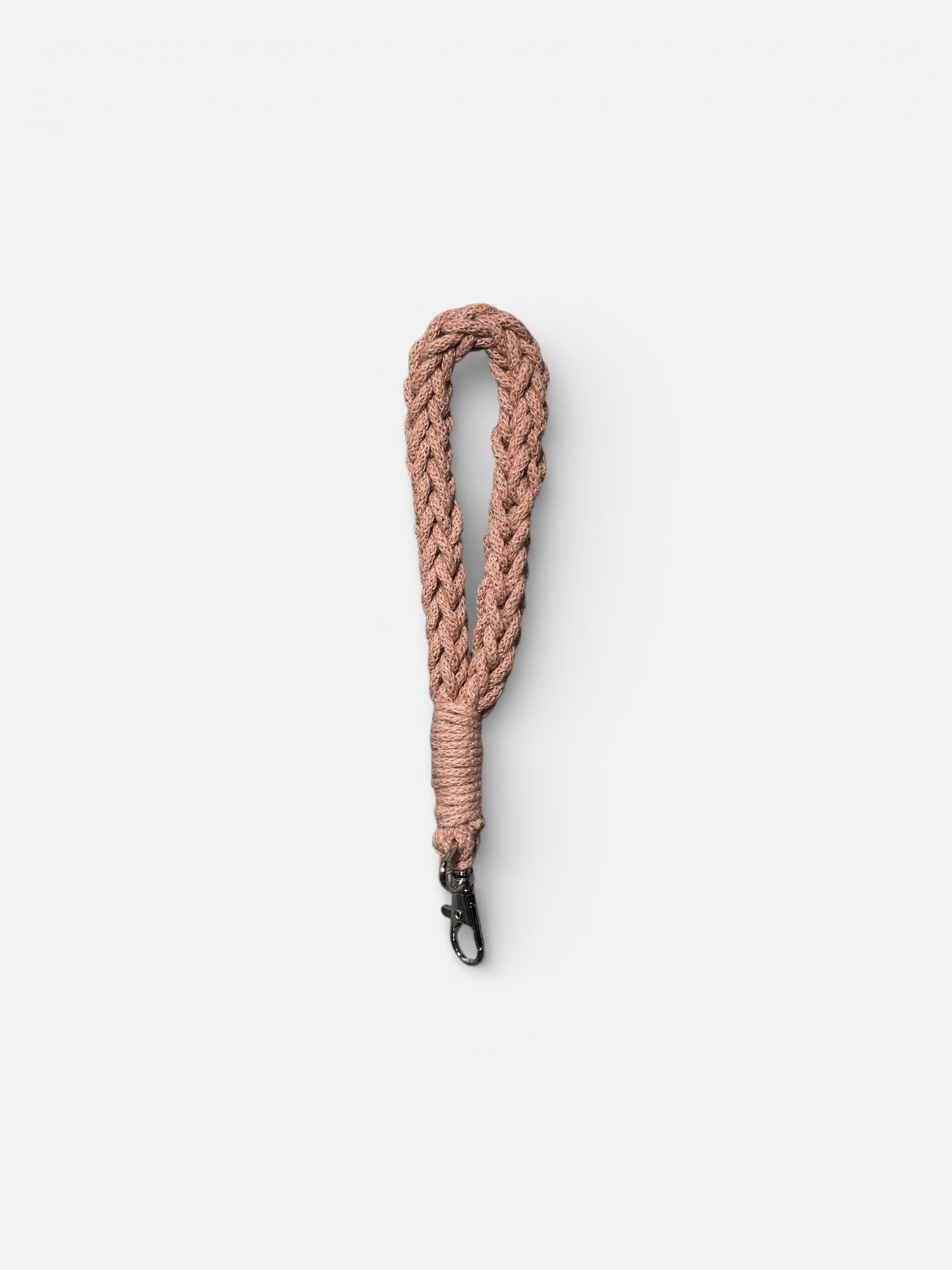 Cotton Braided Wristlet Strap