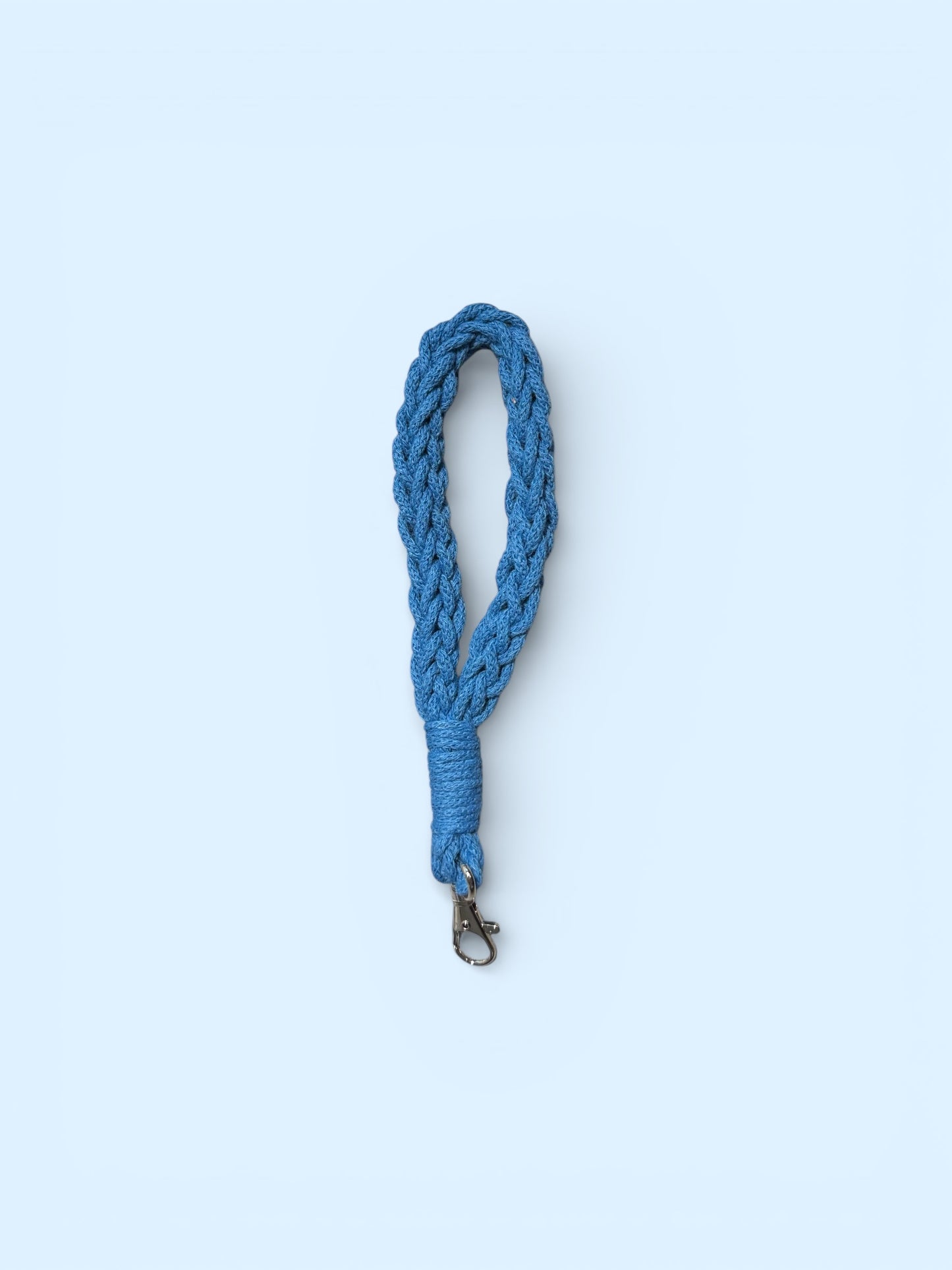 Cotton Braided Wristlet Strap