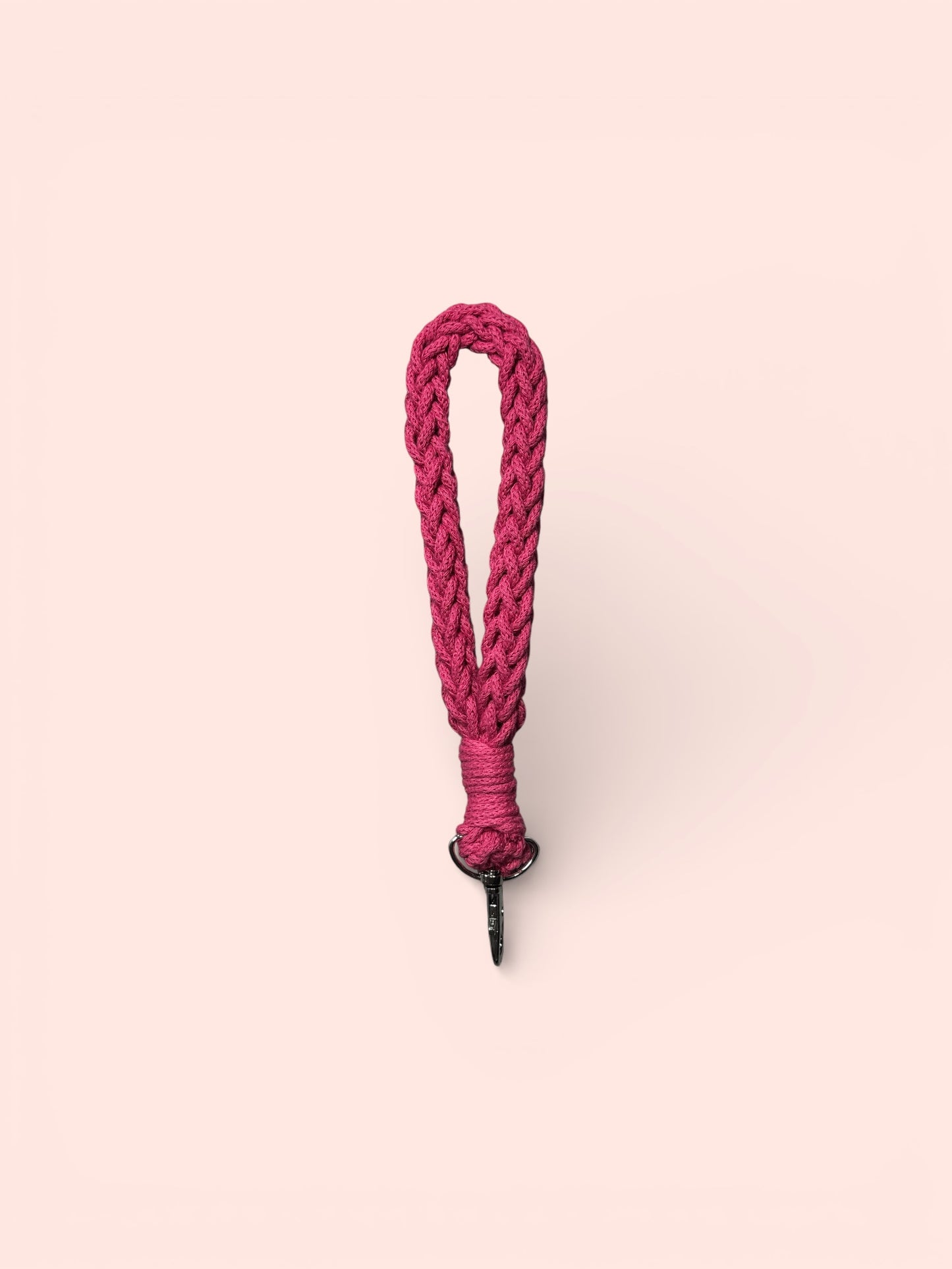Cotton Braided Wristlet Strap