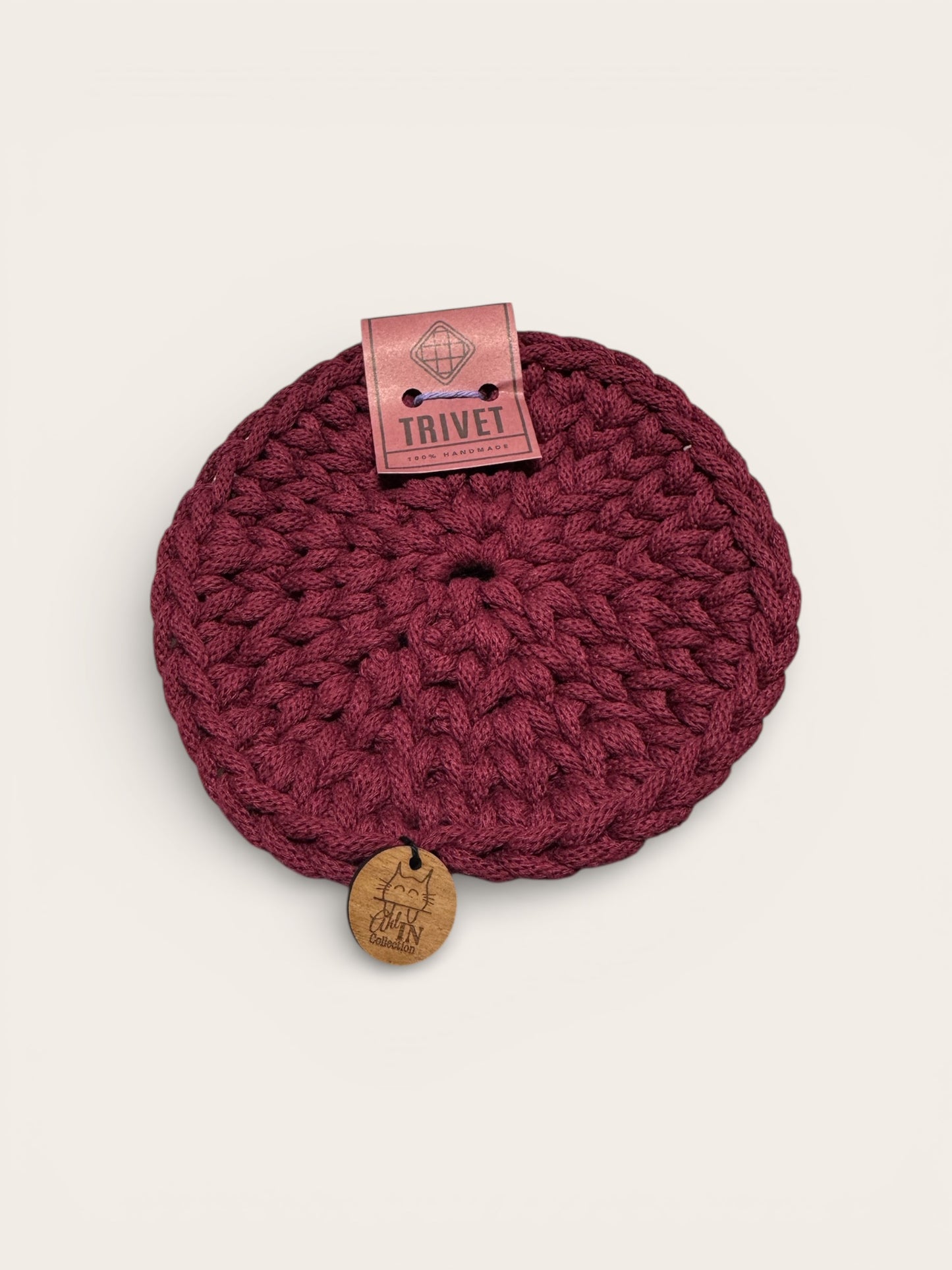 Round Trivet, Hot Pad - Small